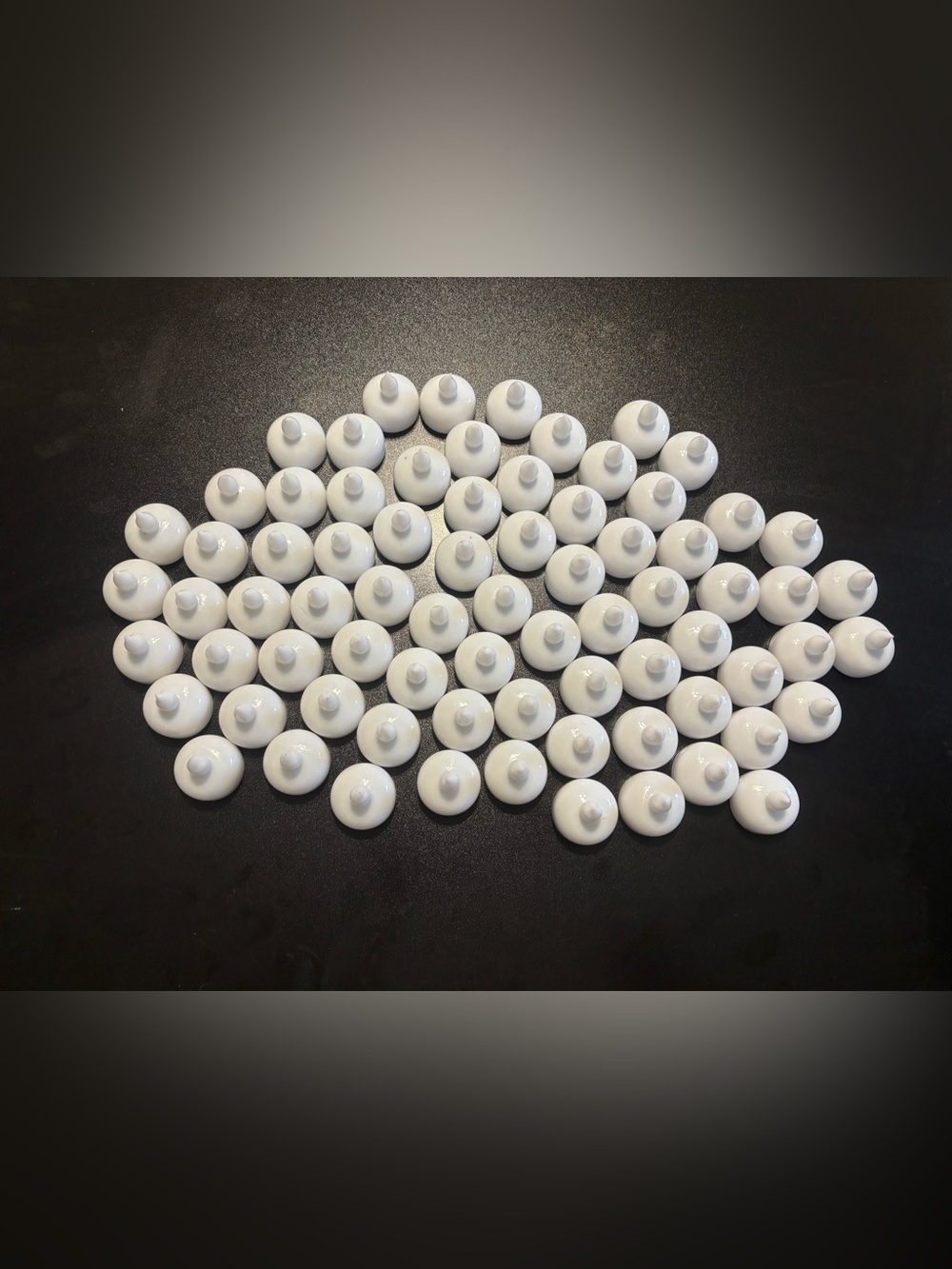 75 floating candles